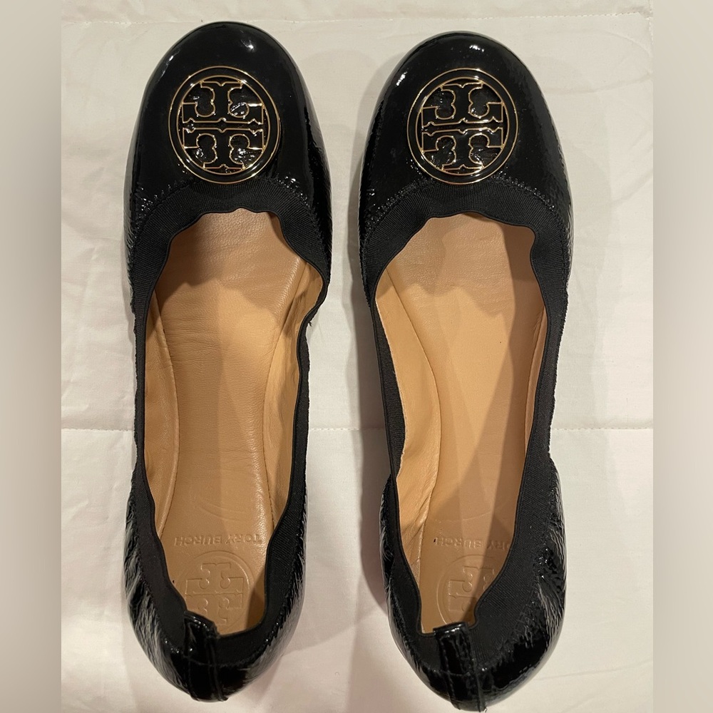 Tory Burch Patent Leather Flats